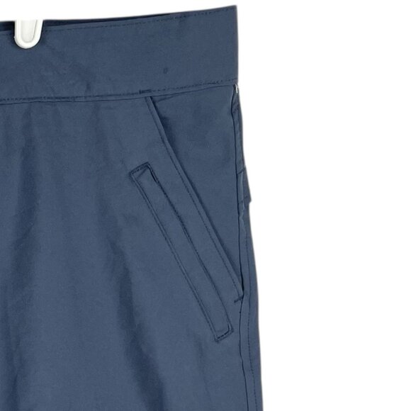 MAGELLAN Outdoors Women's Classic Fit Stretch Navy Shorts Size 3X High Rise - Picture 7 of 15
